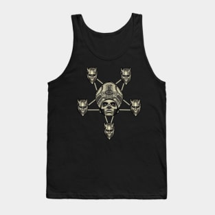 Mask ghost Tank Top
